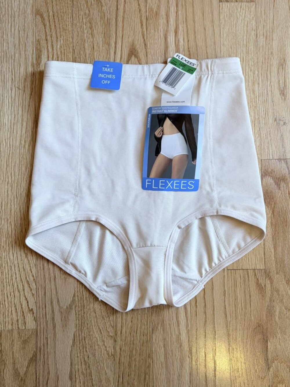Flexees Instant Slim Comfort Controlwear Large NWT